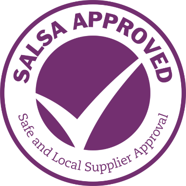 Salsa approved logo